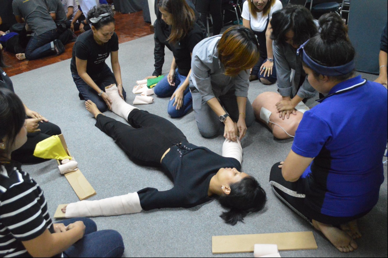 first aid training